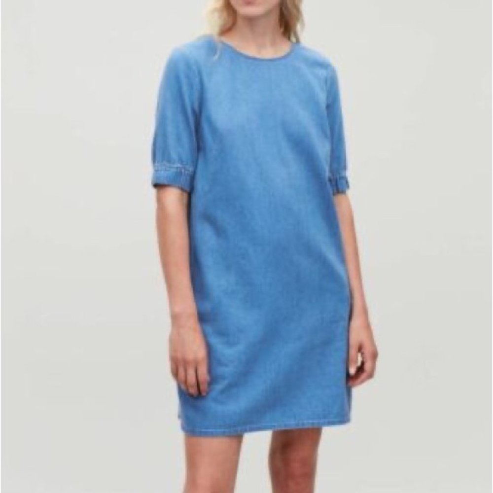 COS denim relaxed fit dress